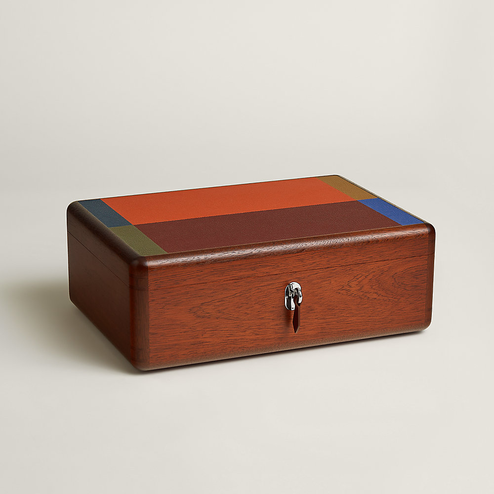 ポーカーセット 《カザック・Hエキノクス》 - オレンジ | Hermès
